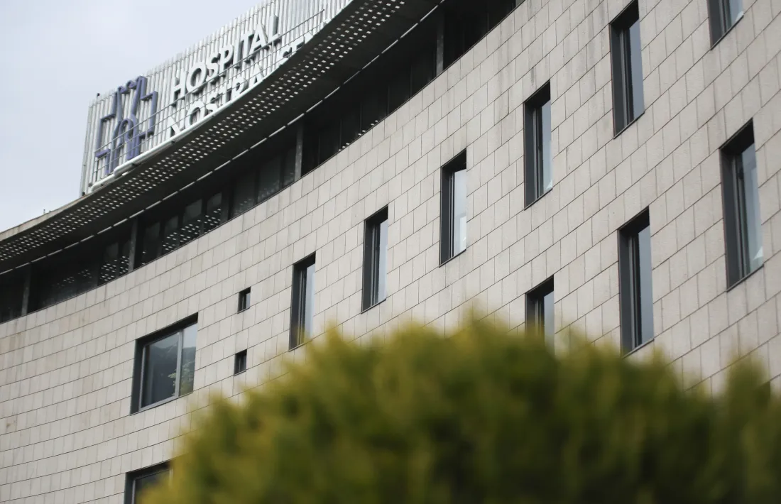 A l'hospital només hi ha dos pacients ingressats a planta i ja no queda ningú a l'UCI.