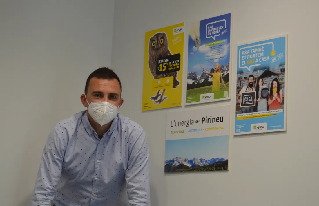 Joel Boix, director comercial de la companyia energètica. 