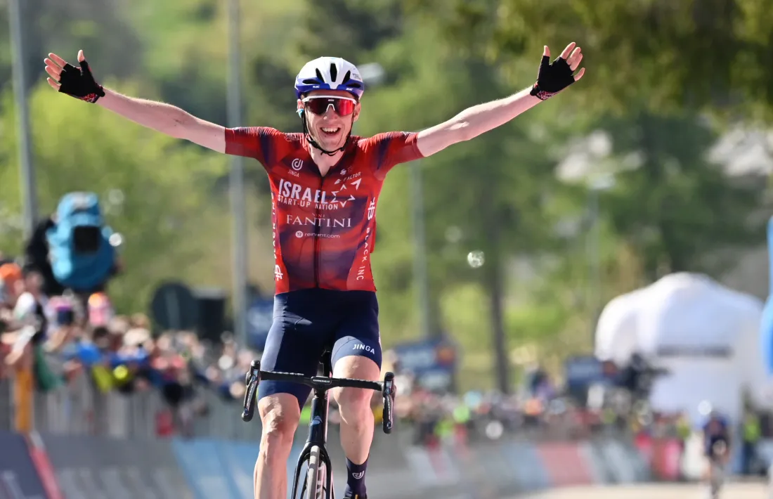 Dan Martin, al Sega di Ala. Foto: Giro Itàlia