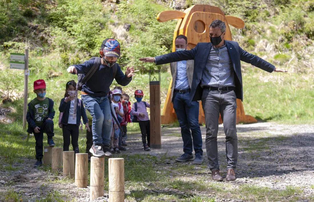 Un dels nous circuits d'equilibris.