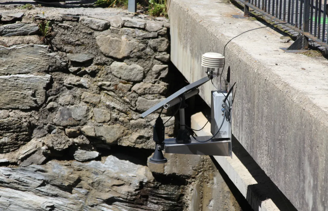 Estació hidrològica de Llorts.