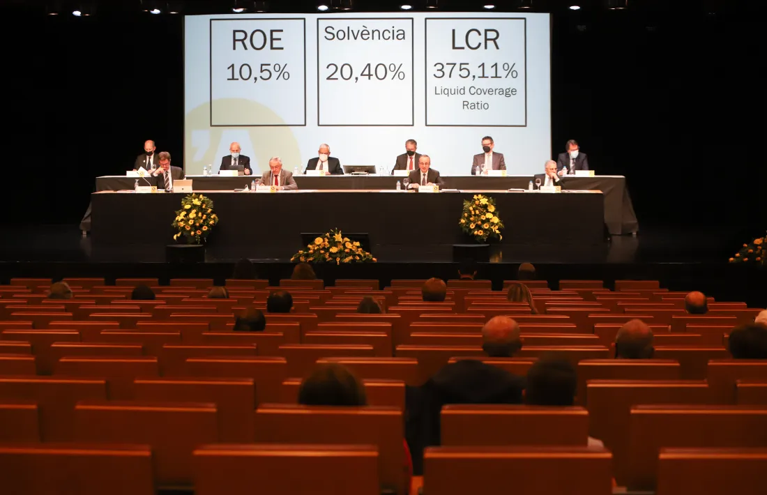 La junta general d'accionistes ha tingut lloc aquest migdia al Centre de Congressos de la capital.