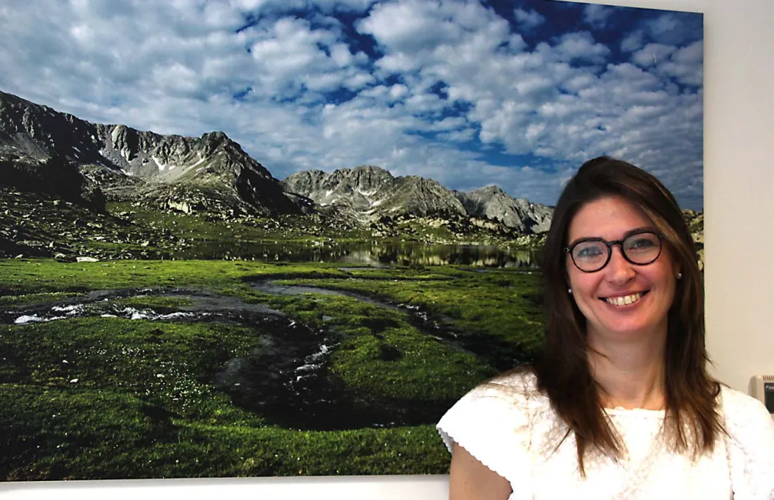 La directora del pla de gestió de la Vall del Madriu, Susanna Simon.