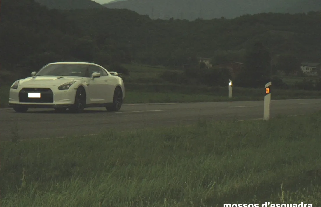 El vehicle del denunciat.