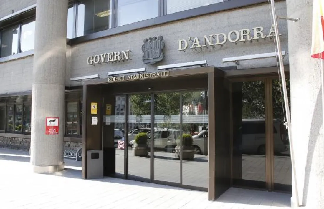 L'edifici administratiu del Govern.