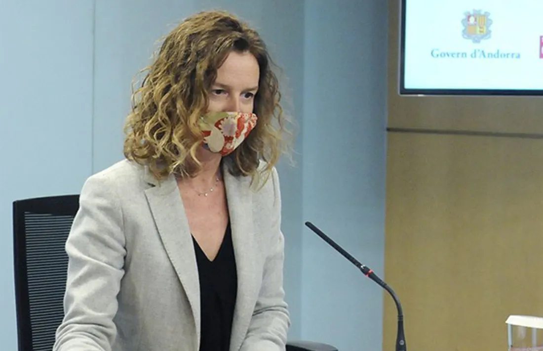 La ministra Sílvia Calvó en una compareixença anterior.