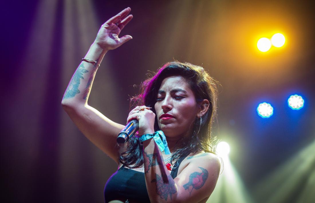 La cantant xilena Ana Tijoux, ex-Makiza i Grammy el 2014 amb ‘Universos paralelos’.