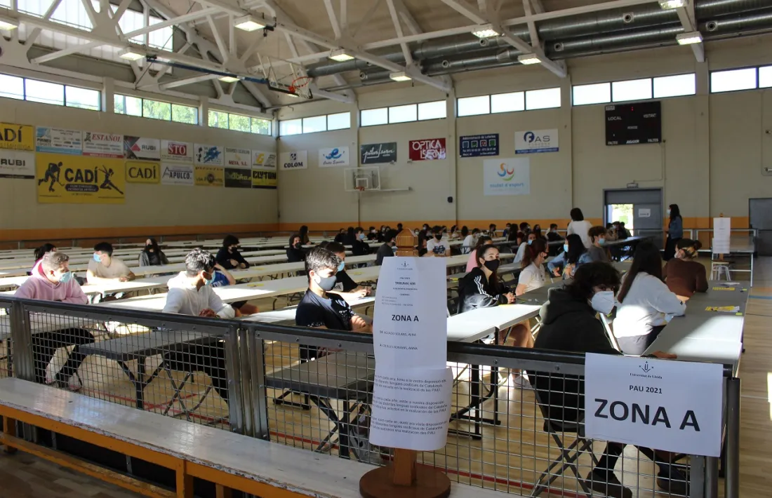 Un dels sectors on els alumnes s’enfronten a les decisives proves. 