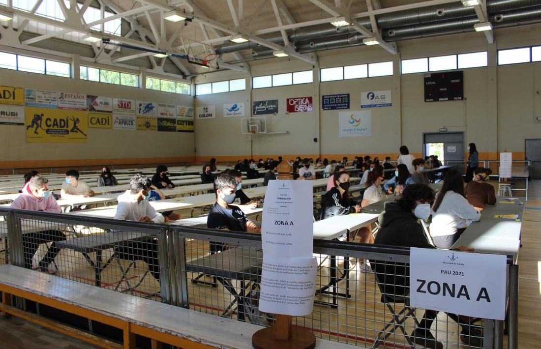 Un dels sectors on els alumnes s’enfronten a les decisives proves. 