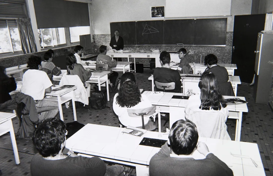 Reportatge sobre l’Escola Andorrana publicada el 1987 al ‘Diario de Barcelona’.