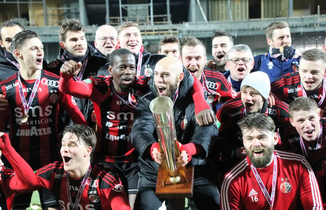 L’HB Tórshavn va conquerir el seu 24è títol de la Betrideildin, la màxima competició de futbol d’Illes Fèroe, i el 22 de juny s’enfronta al campió andorrà, l’Inter Club Escaldes. Foto: HB Tórshavn