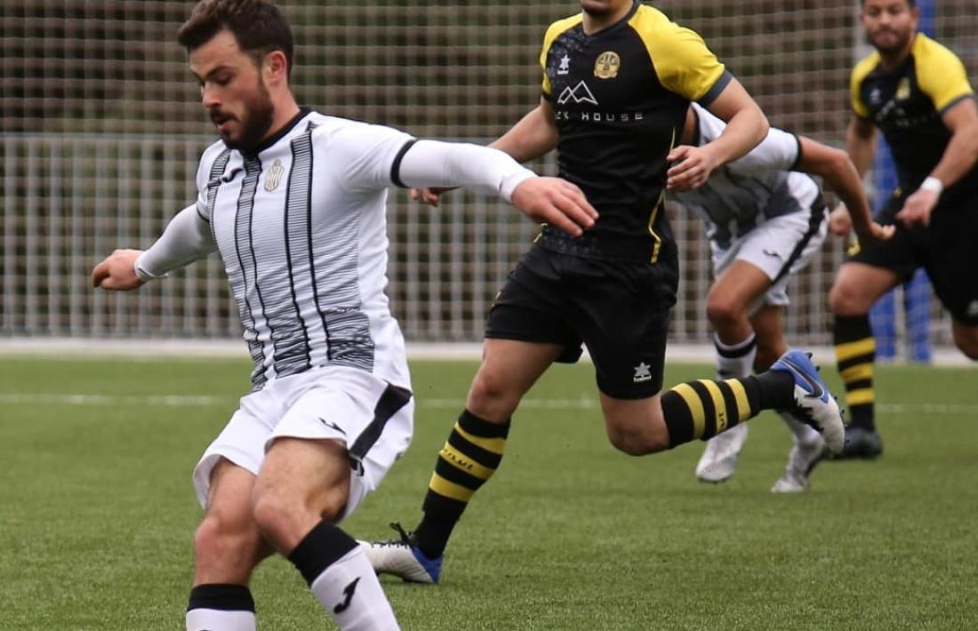 Guillaume López, amb l’Engordany. Foto: UE Engordany