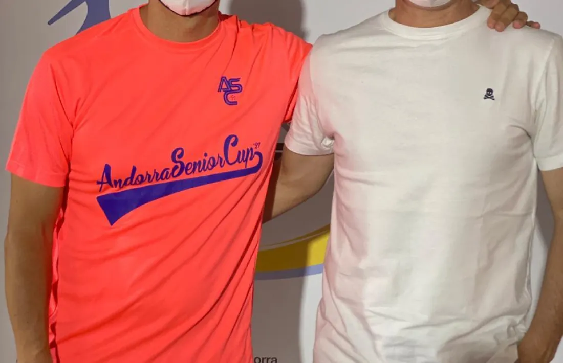 Talín Puyalto amb Gerardo García León. Foto: Andorra Sènior Cup
