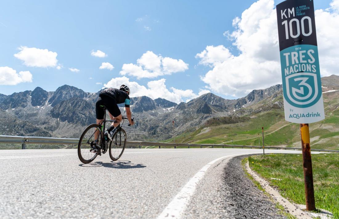 Un total de 1.500 participants a les Tres Nacions de ciclisme. Foto: tres nacions