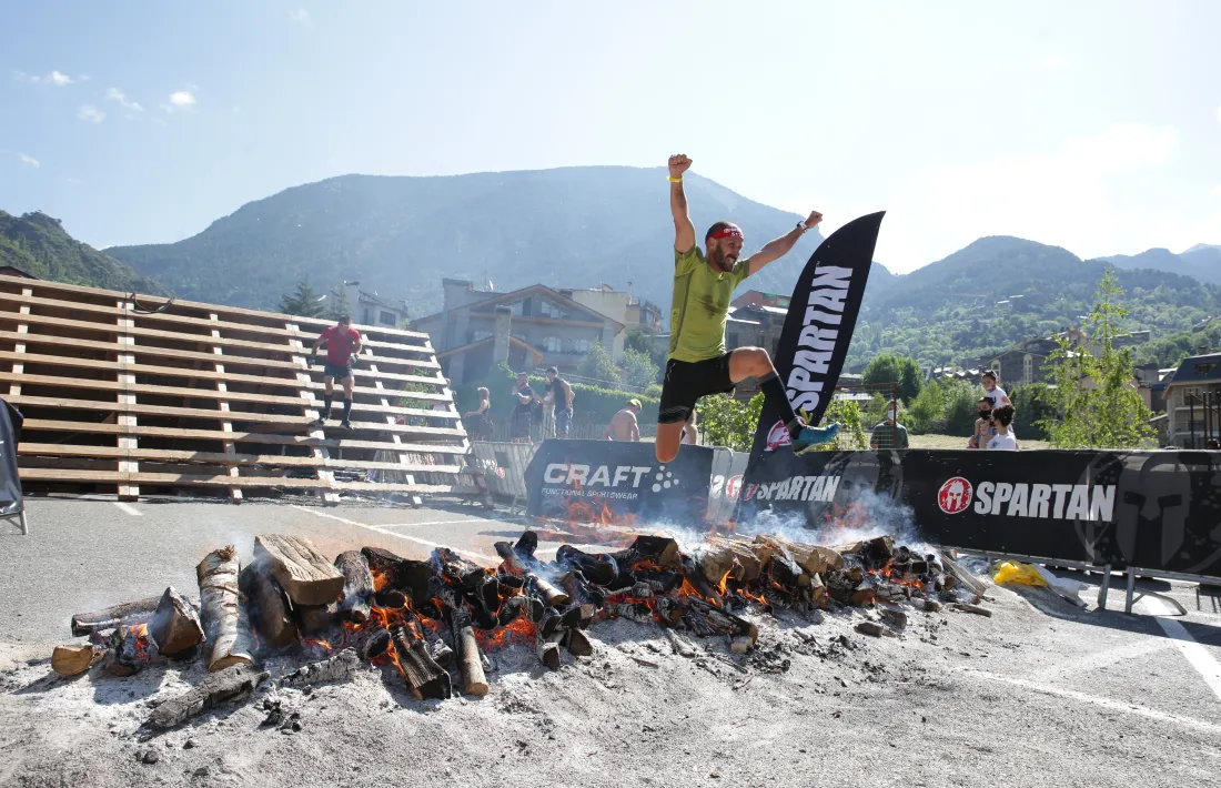 L'Spartan Race, obstacles al centre d'Encamp. Foto: Facundo Santana