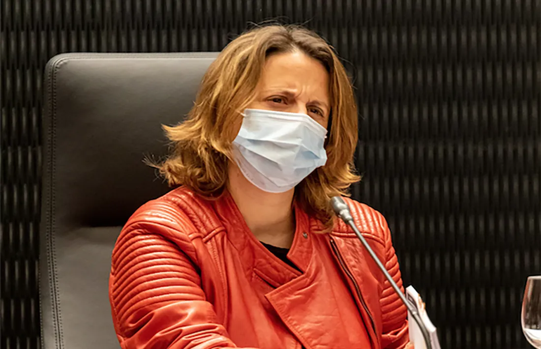 La cònsol major d'Escaldes-Engordany, Rosa Gili.