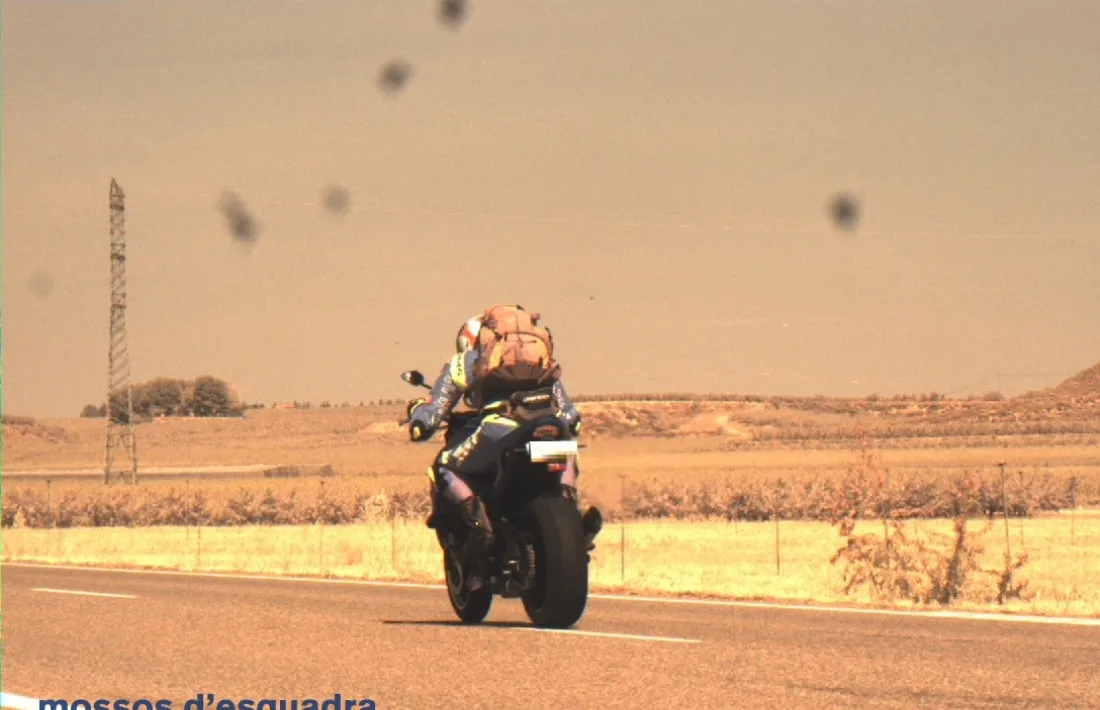 El motorista andorrà denunciat aquest cap de setmana.