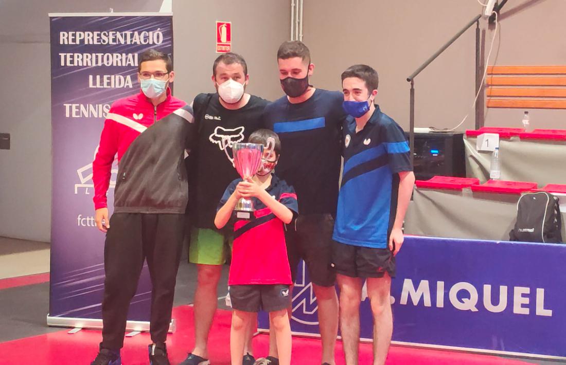 El Club Tennis Taula Valls del Nord, campions. Foto: Club Tennis Taula Valls del Nord