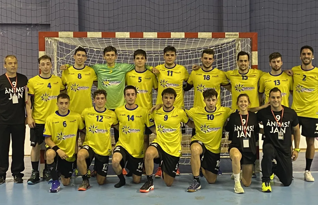 La selecció d'Andorra va perdre a l'estrena a Tbilisi. Foto: FAH