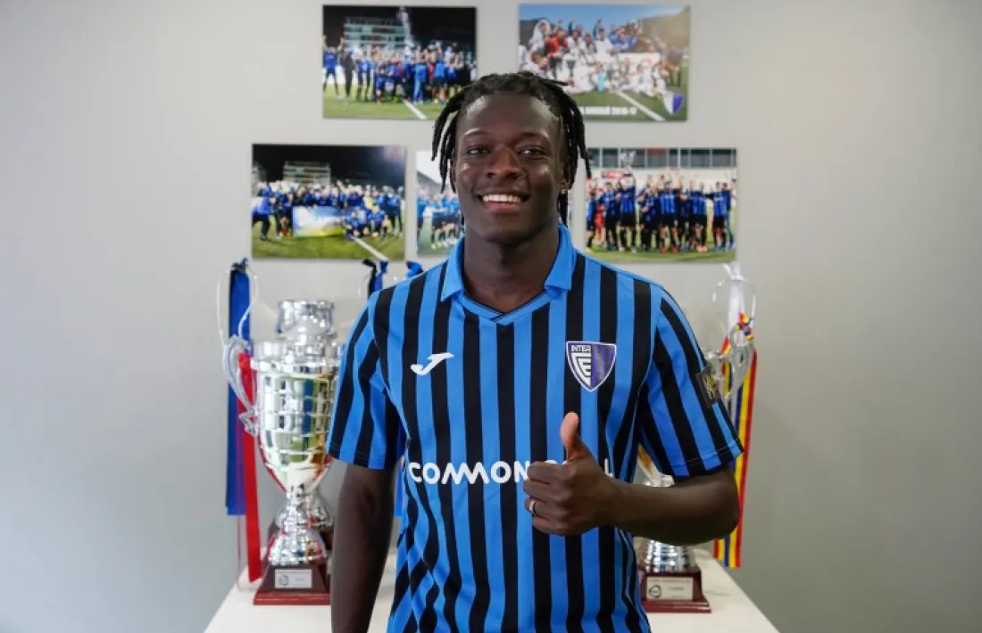 François Gomis, amb l’Inter Escaldes. Foto: Interescaldes.com