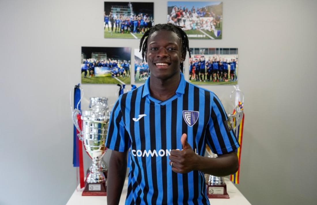 François Gomis, amb l’Inter Escaldes. Foto: Interescaldes.com