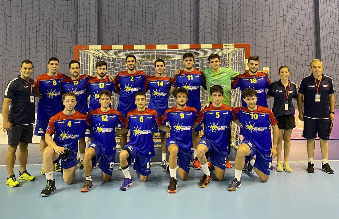 La selecció absoluta d'Andorra, a Tbilisi. Foto: FAH