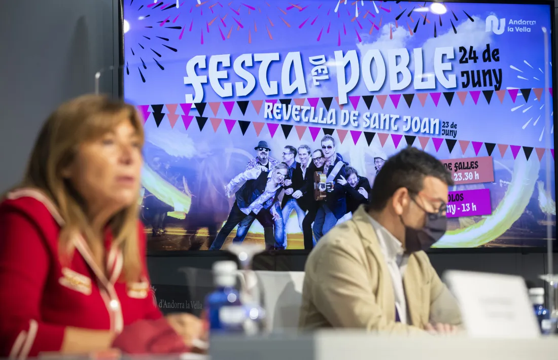 Un moment de la presentació de la festa, aquest dijous.