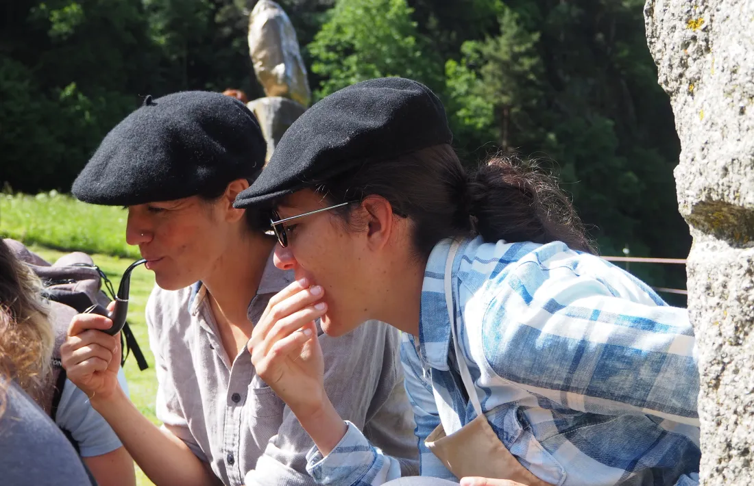 Mar Gual i Inka Bellés són les responsable de l''escape room'.