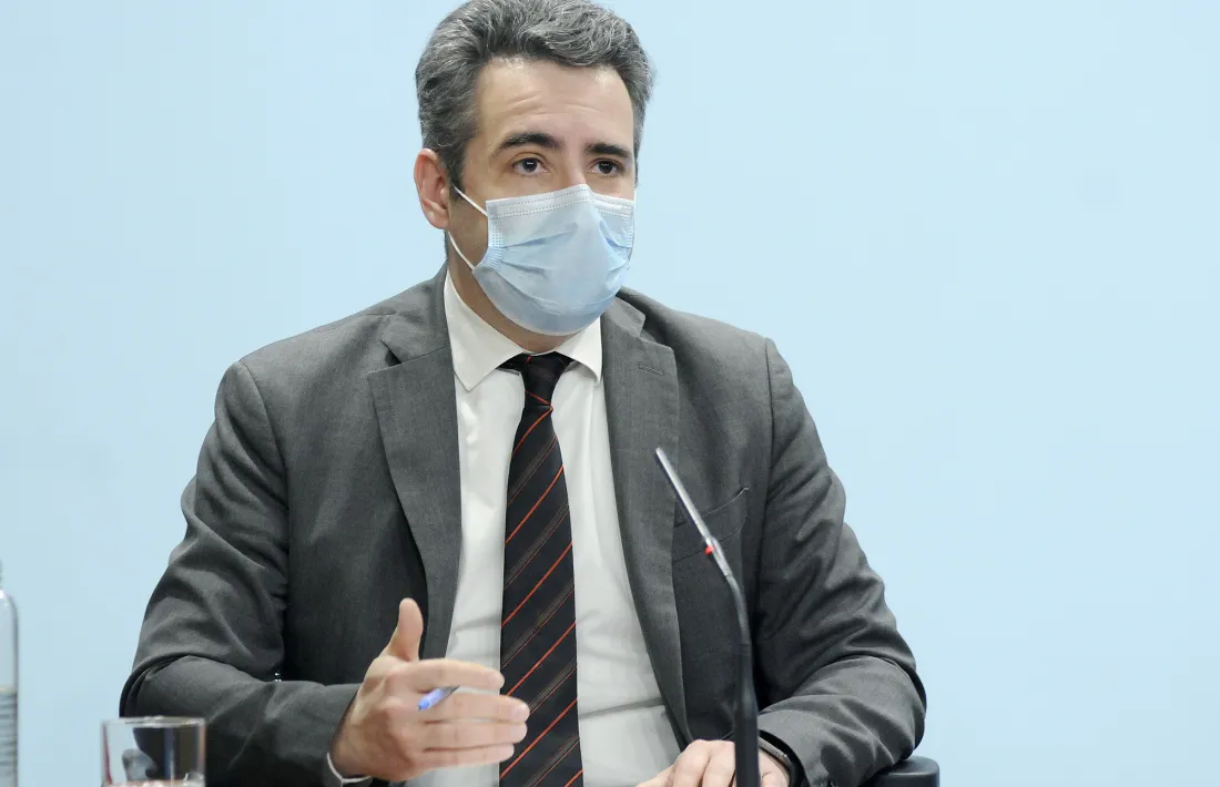 El ministre de Finances i portaveu de l’executiu, Eric Jover.