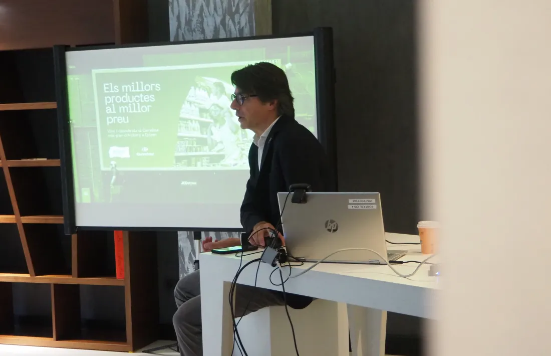 El director de màrqueting i digitalització del Grup Pyrénées, Angel Alonso.