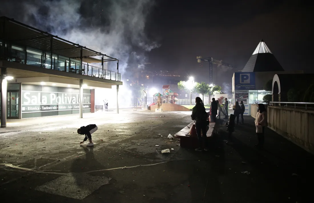 El soroll provocat pels pertards ha estat una constant fins ben entrada la matinada.