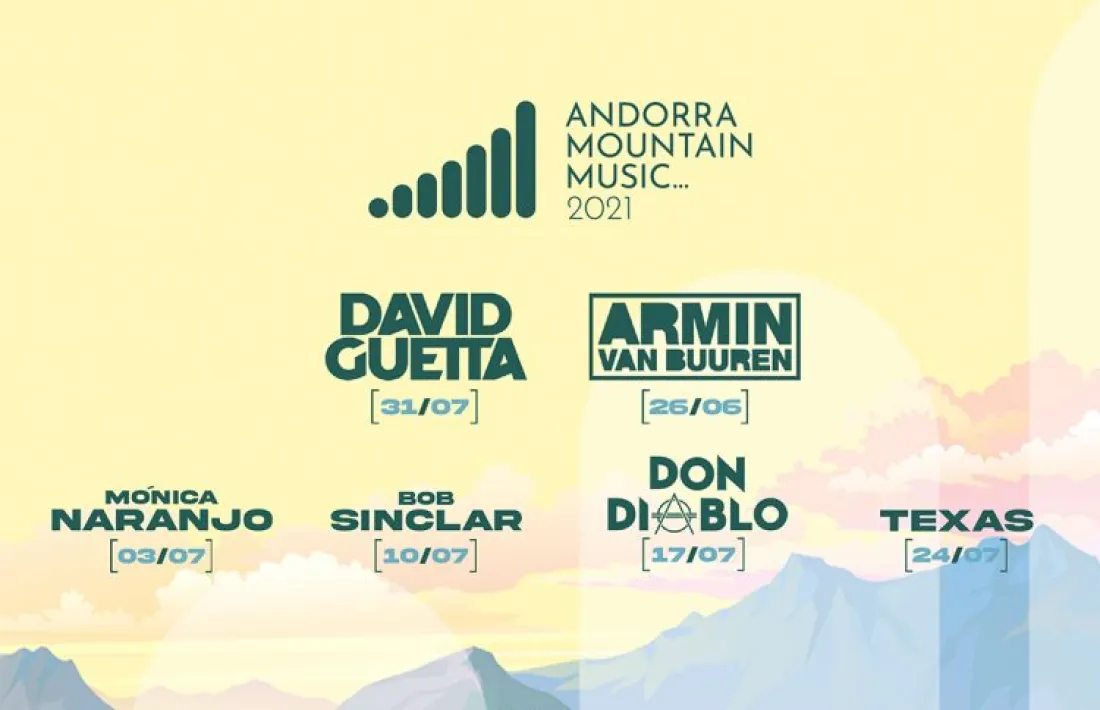 L'Andorran Mountain Music que tindrà lloc del 26 de juny al 31 de juliol a Soldeu