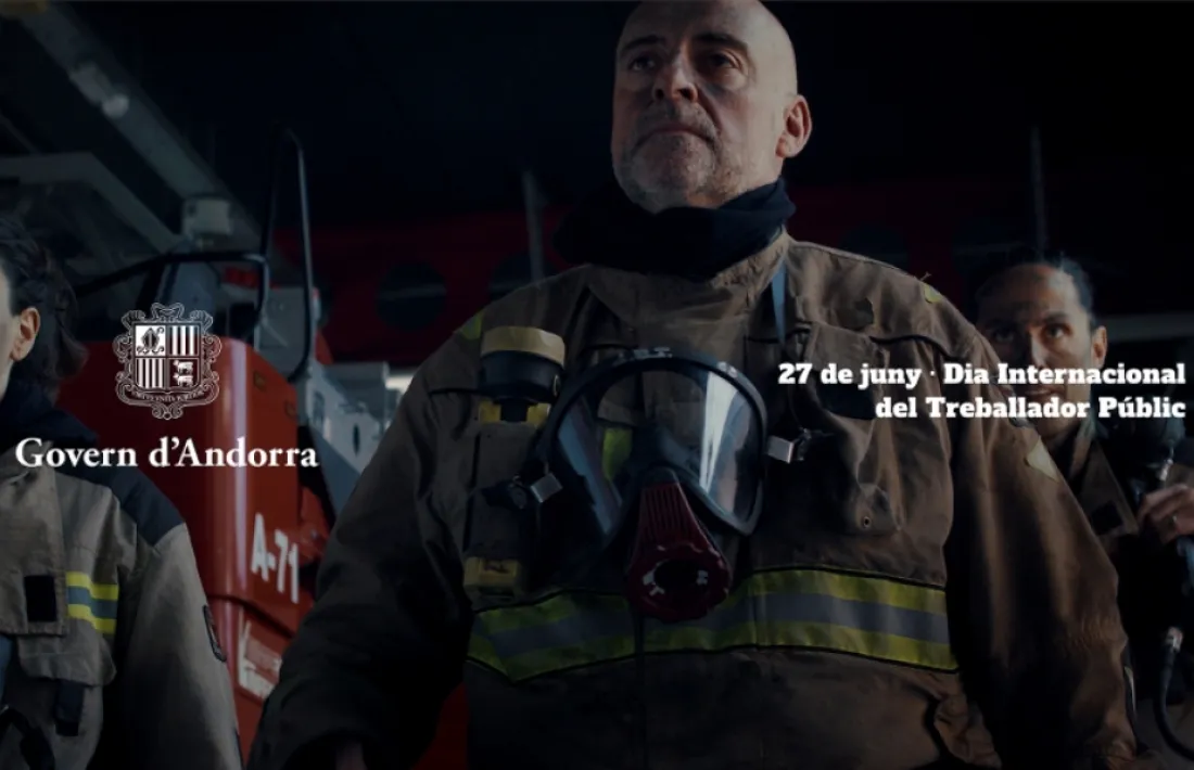 Una imatge del vídeo commemoratiu per celebrar el dia del treballador públic.