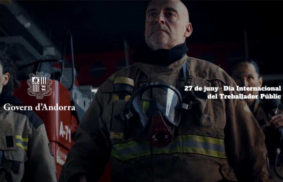 Una imatge del vídeo commemoratiu per celebrar el dia del treballador públic.
