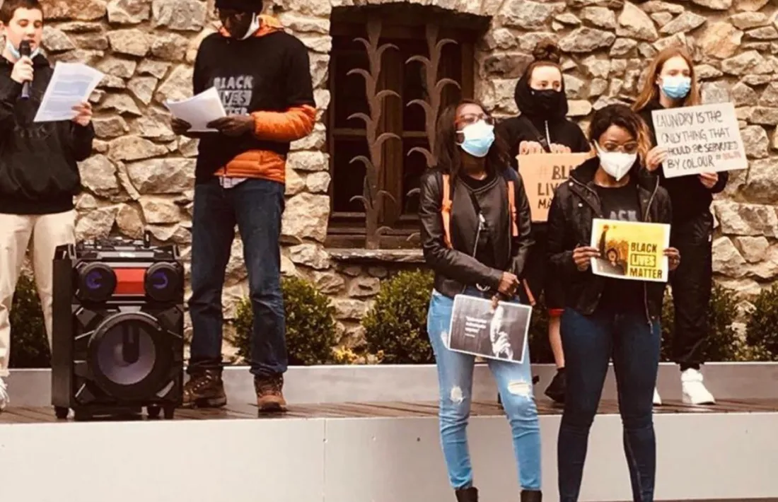 Un acte protagonitzat pel col·lectiu juvenil.