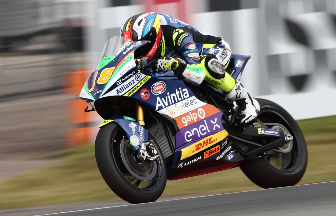 Xavi Cardelús, a Assen (Països Baixos). Foto: Avintia Esponsarama Racing