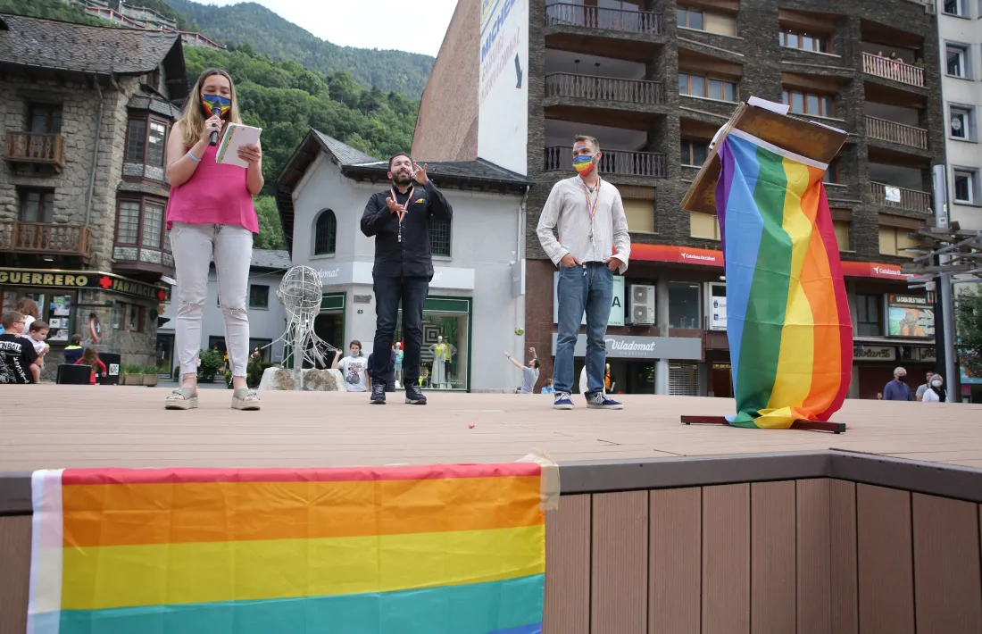 La presidenta de Diversand, Rocio Soler, ha iniciat l'acte festiu.