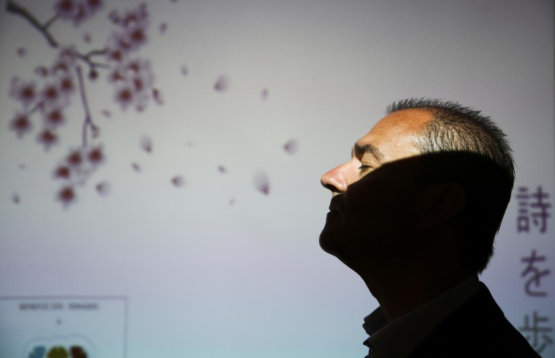 Mario Chimenea, treballador de l’ambaixada espanyola, poeta i naturalista