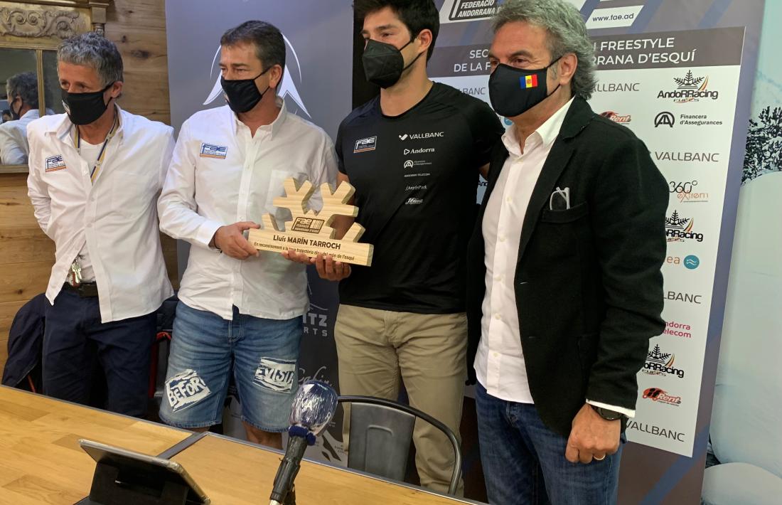 Lluís Marín va anunciar ahir a Arinsal la seva retirada després d’assolir molt bons resultats i ser castigat per les lesions. Foto: Víctor Duaso