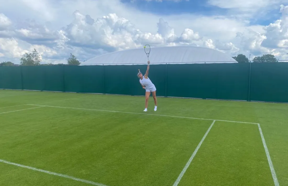 Vicky Jiménez, a Roehampton. Foto: Joan Jiménez