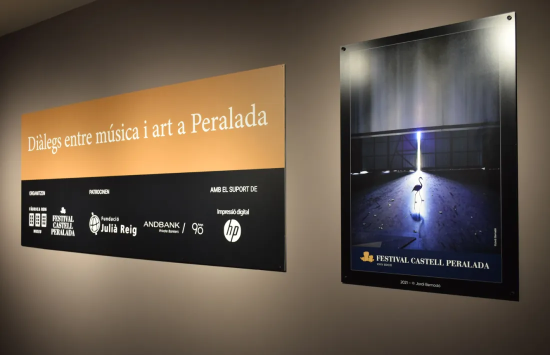 Exposició 'Diàlegs entre música i art'.