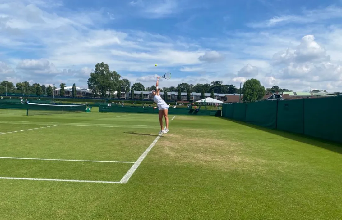 Vicky Jiménez, a Roehampton. Foto: Joan Jiménez