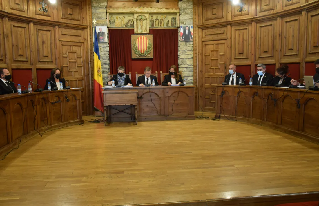 Sessió de consell de comú de Sant Julià de Lòria.