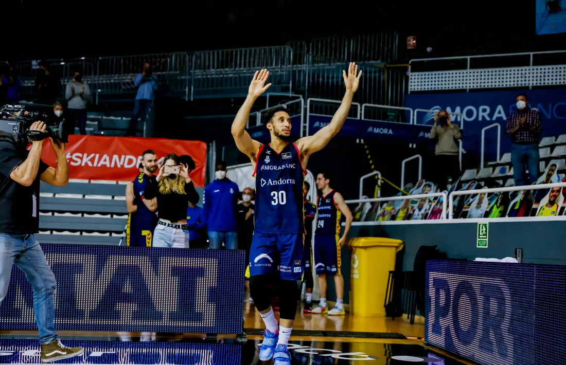 Jeremy Senglin diu adeu. Foto: ACB Photo / Martín Imatge