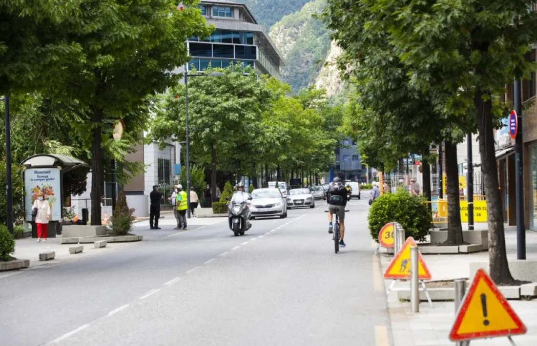 El carrer Prat de la Creu de la capital.