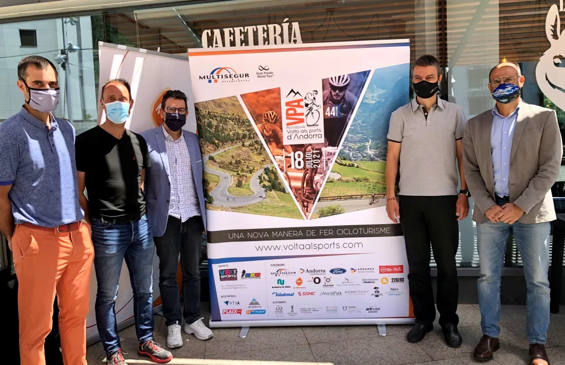 Un moment de la presentació de la 44a edició de la prova ahir a la Massana.