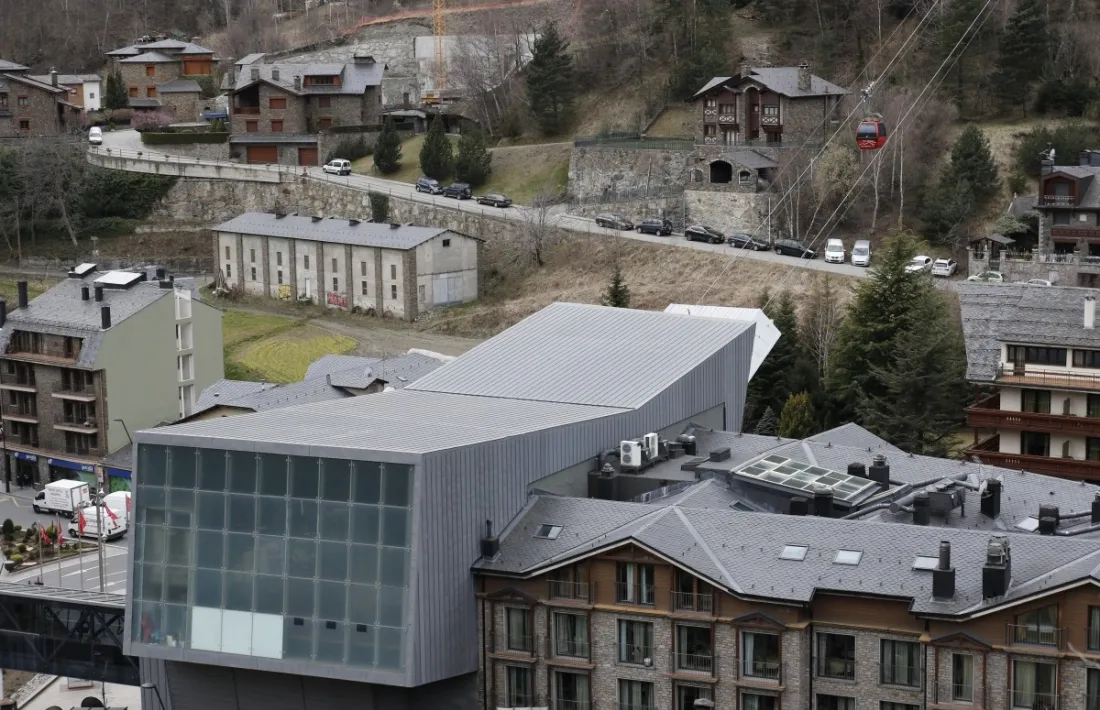 La zona on han tingut lloc l'atropellament.