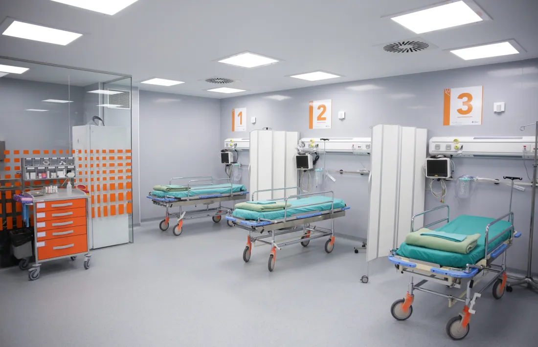El bloc quirúrgic es pot transformar en una unitat de crítics amb cinc llits.