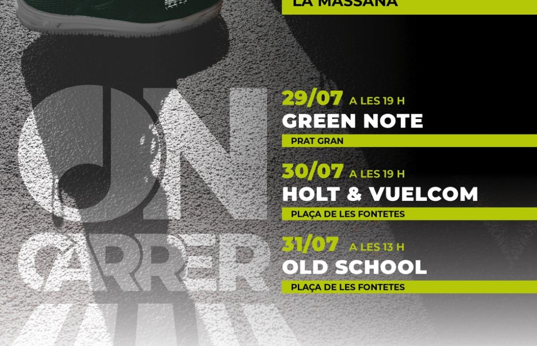 Cartell del cicle ON-Carrer a La Massana.