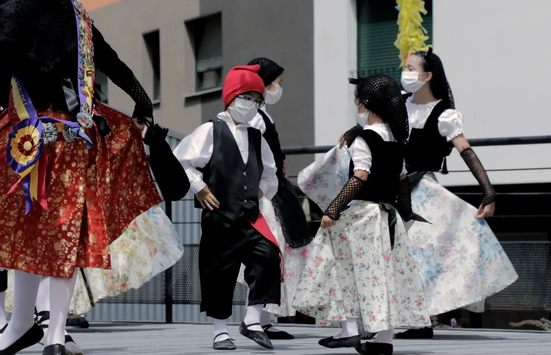 El ball de Santa Anna celebrat avui.